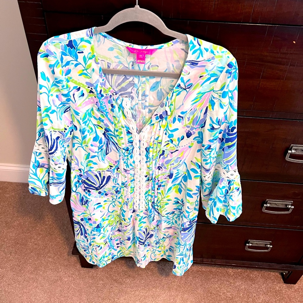 Lilly Pulitzer tunic dress size M. EUC